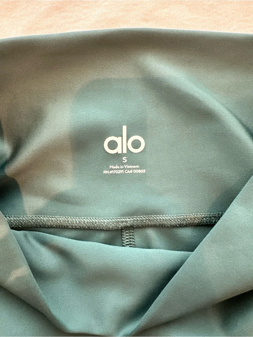 ALO Yoga High-Waist Leggings in Teal
